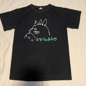 Black My Neighbor Totoro T-shirt